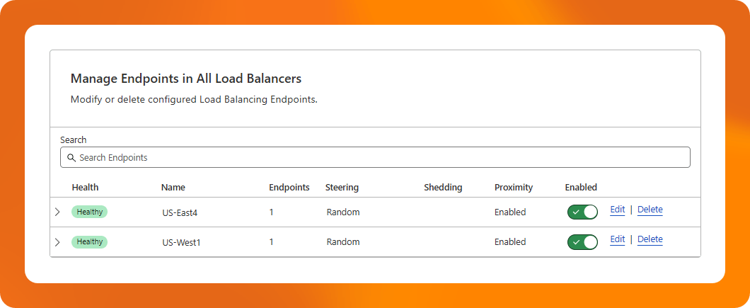 screenshot of adding pools in the load balancer creator