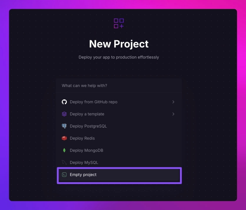 Quick Start Tutorial | Railway Docs