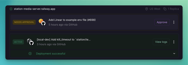 Managing Services | Railway Docs